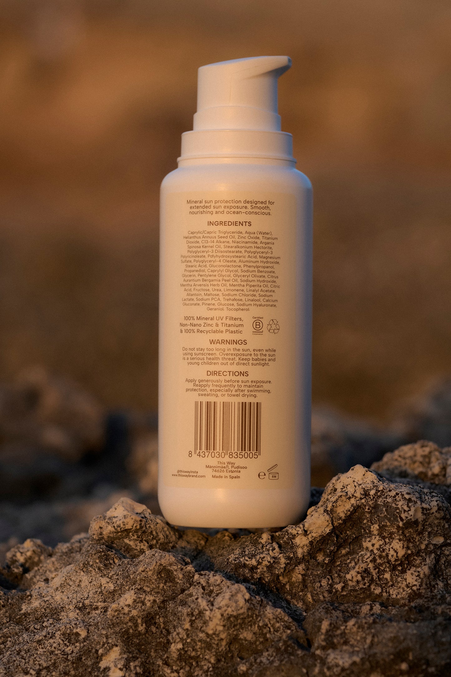 Mineral Body Sunscreen SPF50