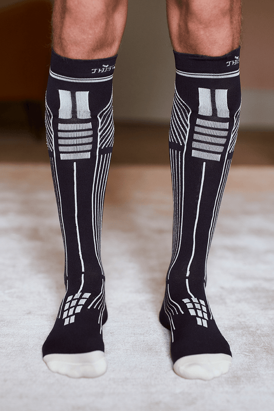 This Way Flight Socks Unisex - compression socks - This Way